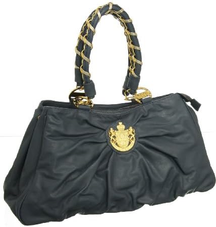 LYDC London ''Ruched Satchel'' Purse