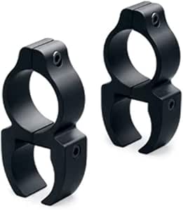Leupold Rifleman .22 Rimfire 1" Vertical Split Rings Gloss Black-57405