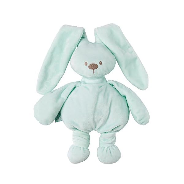 Nattou Kuscheltier Hase Lapidou, Wegbegleiter ab der Geburt, 36 cm, Mintgrün