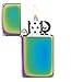 Zippo Slim Spectrum Pocket Lighter 5 1/2 x 3 1/2 cm