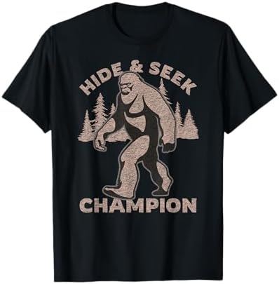 Amazon.com: Bigfoot Hide and Seek since 1811 T-shirt : Clothing