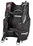 Cressi Start BCD, Black Red - XL