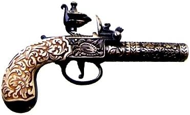 Amazon Denix デニックス ポケットピストル ゴールド 撮影用 演劇用 舞台用 小道具 装飾銃 西部劇 三銃士 海賊 モデルガン 通販