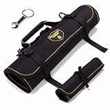 Teutonic Roll Organizer Bag worthy of your EDC - Be organized with 2x pack Rolling Tool Bag - Water Resistant Durable Tool Pouch with 25 Pockets Combination - All in One Roll Up Set - Wrench Organizer