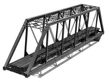 Central Valley - 150' Pratt truss bridge - HO