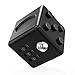 FIDPRO Fidget Cube, Silent Dice Toy - Click, Flip, Glide, Spin, Rub & Roll, Ultimate Hexagon with Quiet Clicker for Increased Focus & Attention and Stress & Anxiety Relief [Dark Black]