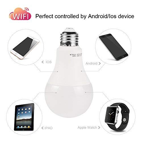 image for [2019 Upgrade] 100W Equivalent Smart LED Light Bulb A21 by 3Stone, WiF