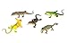 Set 5 Reptiles & Lizards Large Size Educational Animal Figures Up To 11