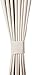 Amazon Basics Room Darkening Blackout Window Curtain with Rod Pocket and Tie Back, 52 x 63 Inches, Beige - Set of 2