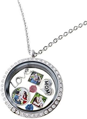 Love Floating Charm / Locket Love Charm / Floating Photo Charms Magnetic Locket Necklace /Personalized / Pics2Jewels / Birthday Gift For Her