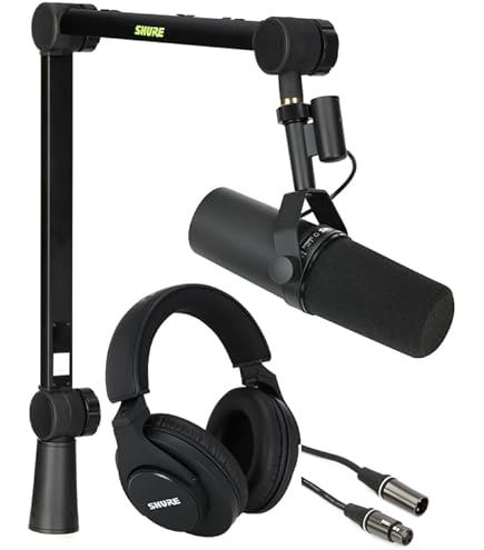 Amazon.com: Shure SM7B Micrófono vocal con preamplificador activo
