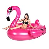 Giraffe - Flamingo Pool Float Raft - Over 7.5ft (Toy)