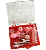 IFB Clear Coiled Ear Tube Left Ear With Seven Ear Tips