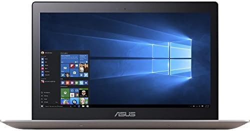 ASUS 13.3#39;#39; Zenbook Intel Core i7-6500U 2.5GHz 12GB DDR3L 512GB SSD USB 3.0 Touchscreen Windows 10 Smokey Brown Ultrabook Model UX303UB-DH74T