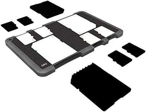 JJC Memory Card Case Portable Slim Holder Storage for 2 SD Cards + 4 Micro SD Cards, per 2 SD + 4 MSD - Image 5