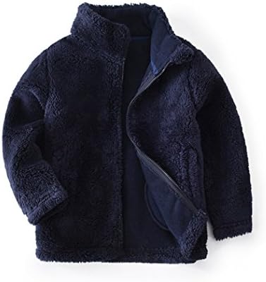 Baby Boys Girls Fleece Hoodie Jacket Toddler Winter Coat Infant Outwear Cardigan