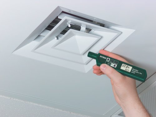 Extech 445580 Humidity and Temperature Pen Sized Meter with Pocket Clip