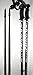 WSD Ski poles adult 2016 model Aluminum black/silver Alpine Downhill Ski Poles pair New