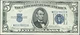 Series 1934  Silver Certificate Big Blue Seal, Old U.S. Paper Money