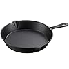 Pre-Seasoned-Cast-Iron-Skillet-Frying-Pan-Oven-Safe-Cookware-for-Indoor-Outdoor-Use-Grill-StoveTop-Black-10inch-25cm nuovva Pre-Seasoned Cast Iron Skillet Frying Pan Oven Safe Cookware for Indoor & Outdoor Use - Grill, StoveTop, Black…