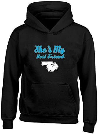 SM Wear She's My Best Friend Blue Unisex Hoodie BFF Hoodies