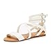 DREAM PAIRS Women's Safari Flat Sandal