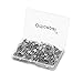 Officepal Premium 1.06 inches 27mm Quality Safety Pins- Top 200-Count – Durable, Rust-Resistant Nickel Plated Steel Set- Best Sewing Accessories Kit for Baby Clothing, Crafts and Arts (200)