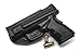 Rounded IWB Holster Fits: Springfield XD MOD2 45ACP Holster - RH - Carbon Fiber Black Kydex - Concealment Express - American Made