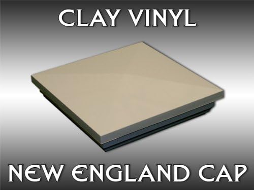 4" Clay New England Vinyl Post Cap