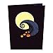 Lovepop Disney's Holiday Pop-Up Card - 3D Halloween Greeting Cards for Boys, Girls, Men, Women - Tim Burton's The Nightmare Before Christmas 5