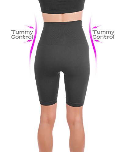image for Homma Women's Tummy Control Fitness Workout Running Bike Shorts Yoga S