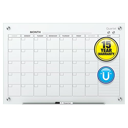 Quartet Infinity Glass Calendar PROMOTELABS