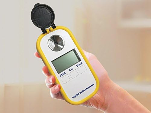 Alcohol Digital Refractometer Digital Alcohol Refractometer Brix Refractometer Alcohol Digital Alcohol Meter Digital Brix Refractometer Brix0-50.0% Accuracy0.2% Automatic Temperature Compensation