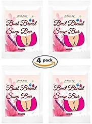Natural Pueraria mirifica Soap 4x Pack Fit and Firm Bust Soap