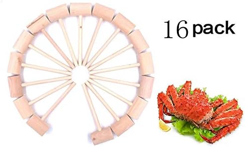 Zamishen 16Pcs Crab or Lobster mallets kitchenware
