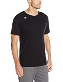 Champion Men's Vapor Cotton Short Sleeve Tee, Black, XX-Large
