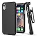 Encased iPhone Xs MAX Belt Clip Holster Case, Ultra Slim Holster Clip (Slimshield Series) (iPhone XR)
