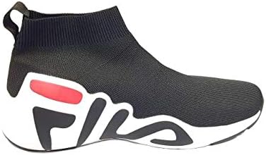fila black sock shoes
