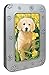 Tree-Free Greetings Noteables Notecards In Reusable Embossed Tin, 12 Card Assortment, Recycled, 4 x 6 Inches, Golden Puppy, Multi Color (76035)
