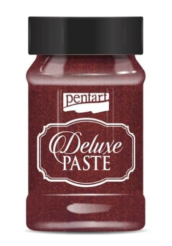 Pentart Deluxe Paste 100ml Bordeaux Gold, Mixed