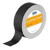 Black Gaffers Tape - 2 Inch x 30 Yards Gaffer Tape Roll