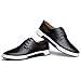 XMWEALTHY Men's British Style Breathable Flat Dress Shoes Fashion Sneakers