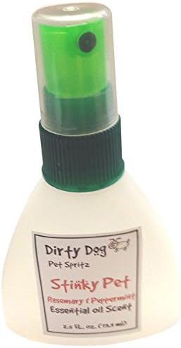 Naturally Pampered Dirty Dog Spritz for Stinky Pet, 2.5-Ounce