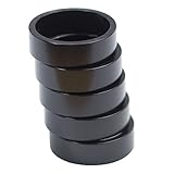 10mm Bike Fork Washer Stem Spacers Aluminum Alloy Bicycle Headset Washer Raise Handlebar 5pcs