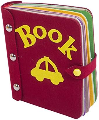 Lixia Quiet Book for Babies, Baby Cloth Books, Soft Cover Baby, Early Education Toys Activity, Non-Toxic High Stage