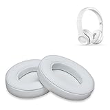 Replacement EarPads for Beats Studio 2.0 Memory Foam Replacement Earpads Ear pad Ear Cushions Studio 3.0 Wired/Wireless Bluetooth Headset Over-Ear Headphones,1 Pair (White)