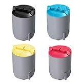 HI-VISION Compatible Samsung CLP-300, CLP300 Black and Color Toner Cartridge Replacement Set (1 Black, 1 Cyan, 1 Yellow, 1 Magenta, 4 Pack) for CLP-300, CLP-300N, CLX-3160FN, CLX-2160N