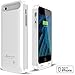 iPhone 5C / SE Battery Case, Alpatronix BX120plus 2400mAh Protective External Rechargeable Portable Charging Case for iPhone SE, 5C, 5S, 5 Juice Bank Power Pack [MFi Certified, iOS 10+] - White