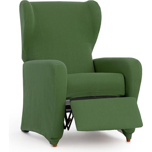 ECOMMERC3 Universal and Versatile Relax Armchair Cover – Green Armchair Cover Protector Easy to Install for Back, Seat and Arms