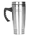 Travel Mug, Simple Coolers Modern Vacuum Insulated Stainless Steel Traveling Coffee Tumbler with Lid - Double Walled - Sweat Free Coffee Cup - Powder Coated Mug.length